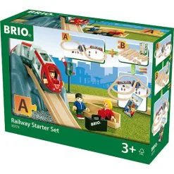 BRIO 33773 Togbane, Startsæt M/tog-tilbeh.