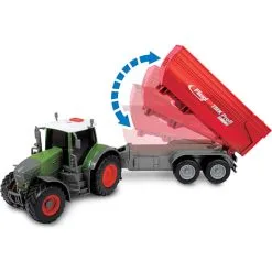 Dickie Fendt 939 Vario Friktion Med Trailer + Lyd Og Lys 4 -Konstruktionslegetøj butik dbb577ee 46bd 4000 a75b a0f0cb59662d