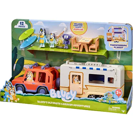 Bluey Legesæt - Bil Og Campingvogn 17 Bluey Legesæt - Bil Og Campingvogn - Billede 15