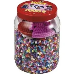 Hama Perler 7000 Stk Inkl. 2ass Stiftplader -Konstruktionslegetøj butik dc3a503d 6bf5 482d b79b d121ae3a6d04