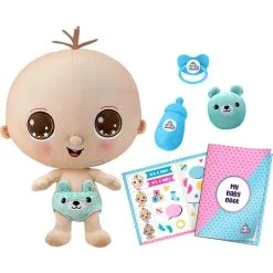 Big Big Baby Dukke - Lyseblå