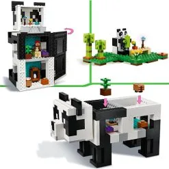 LEGO Minecraft 21245 Panda Reservatet -Konstruktionslegetøj butik ddb3c9c6d2c5e82961d9f389c0d9bcb5