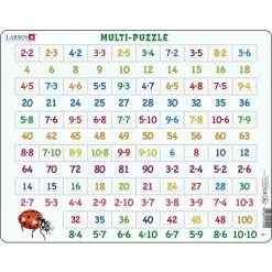 Larsen Puslespil Multi-Puzzle - 58 Brikker