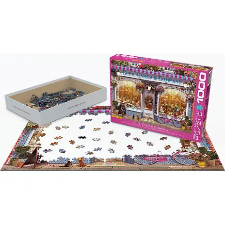 Eurographics Puslespil 4 Eurographics Puslespil - Billede 2