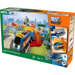 BRIO 33972 Smart Tech Sound Action Tunnel Rejsesæt