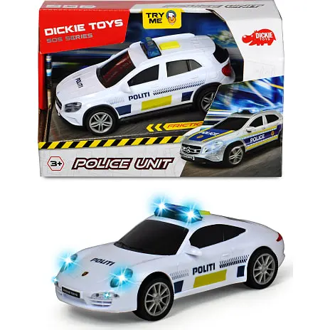 Dickie Toys SOS Politibil Med Lys Og Lyd 15 Cm 3 Dickie Toys SOS Politibil Med Lys Og Lyd 15 Cm