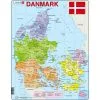 Larsen, Maxi Danmark Puslespil - 70 Brikker -Konstruktionslegetøj butik e10caa6b35e2dcf687a3f8c149163030