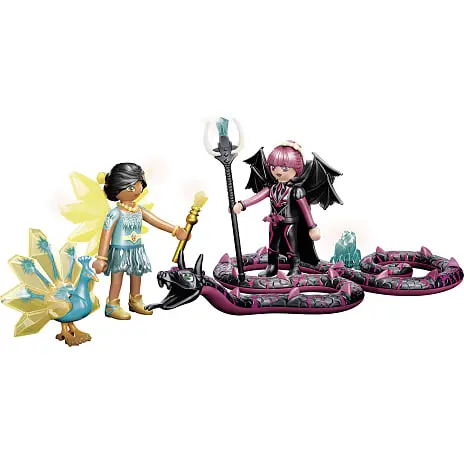 Playmobil Crystal Fairy Og Bat Fairy Med Totemdyr 70803 5 Playmobil Crystal Fairy Og Bat Fairy Med Totemdyr 70803 - Billede 3
