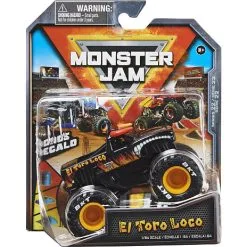 Monster Jam 1:64 1-pak El Toro Loco 9 Monster Jam 1:64 1-pak El Toro Loco -Konstruktionslegetøj butik e1cfcbb764e10ac51484446ecd6efd8e