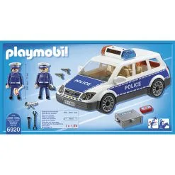 Playmobil Patruljevogn Med Lys Og Lyd 6920 -Konstruktionslegetøj butik e3ed4ec1 abd1 4893 98be 15b7e2be373e