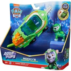 Paw Patrol Køretøj Med Aqua-tema Rocky -Konstruktionslegetøj butik e451ec639b47b6dadcc901a66e2319f1