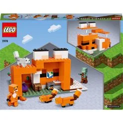 LEGO® Minecraft® Rævehytten 21178 -Konstruktionslegetøj butik e710d0e0 f118 43f6 89fb c63103a52ec7