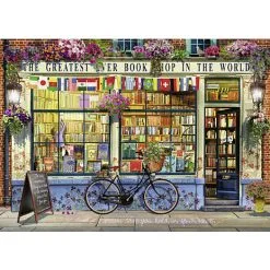 Ravensburger, The Greatest Bookshop Puslespil 1000 Brikker -Konstruktionslegetøj butik e7e90d08 cfc6 4b55 b154 a8a9dda48a43