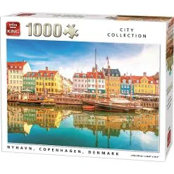 King, Nyhavn Puslespil, 1000 Brikker