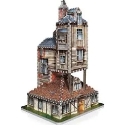 3D Puslespil - The Burrow - Weasley Family Home - 415 Brikker - Wrebbit
