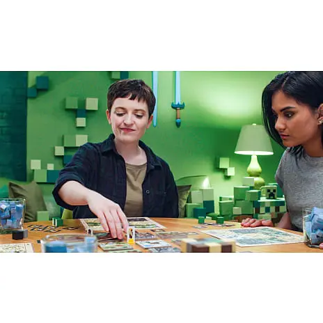 Ravensburger Minecraft: Builders & Biomes Brætspil 4 Ravensburger Minecraft: Builders & Biomes Brætspil - Billede 2