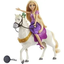 Disney Dukker - Rapunzel Og Maximus