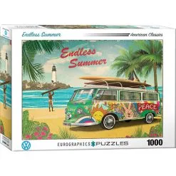 Eurographics Puslespil VW Endless Summer - 1000 Brikker -Konstruktionslegetøj butik e92f8361 9121 492e 8f70 1fa3811284b4