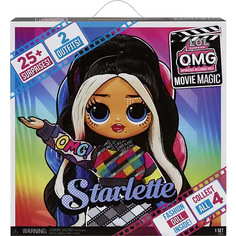 L.O.L. Surprise! OMG Movie Magic Dukke - Starlette 3 L.O.L. Surprise! OMG Movie Magic Dukke - Starlette