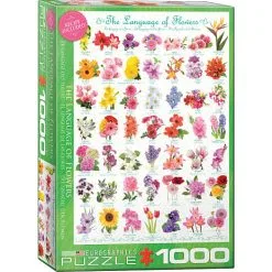 Eurographics Puslespil The Language Of Flowers - 1000 Brikker
