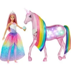 Barbie Dreamtopia Magical Lights Enhjørning -Konstruktionslegetøj butik eb8222e5 4f36 4c3b 8a2a 4532b8b73701