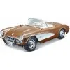 Maisto Chevrolet Corvette 1957 1:18 Met Bronze *