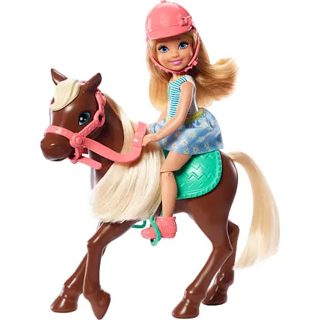 Barbie® Club Chelsea™-dukke Og Pony 3 Barbie® Club Chelsea™-dukke Og Pony