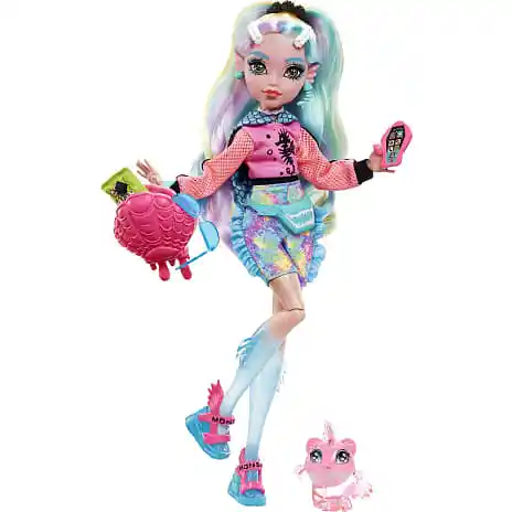 Monster High Dukke - Lagoona Blue 3 Monster High Dukke - Lagoona Blue