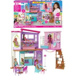 Barbie Malibu Feriehus Legesæt -Konstruktionslegetøj butik ed324a94 5320 4873 926a ccde88eb01ef