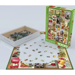 Eurographics Puslespil Vegetable Seed Catalog Covers - 1000 Brikker -Konstruktionslegetøj butik ee2f435b b4ec 4579 b23c fb15a8fd7bee