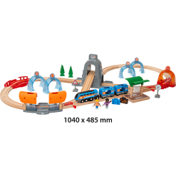 BRIO 33972 Smart Tech Sound Action Tunnel Rejsesæt -Konstruktionslegetøj butik ef152020 9872 4238 a316 1c27f8838e51