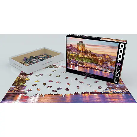 Eurographics Puslespil Le Vieux Quebec - 1000 Brikker 5 Eurographics Puslespil Le Vieux Quebec - 1000 Brikker - Billede 3