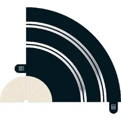 Scalextric Rad 1 Hairpin Curve 90° (2 Per Bag)