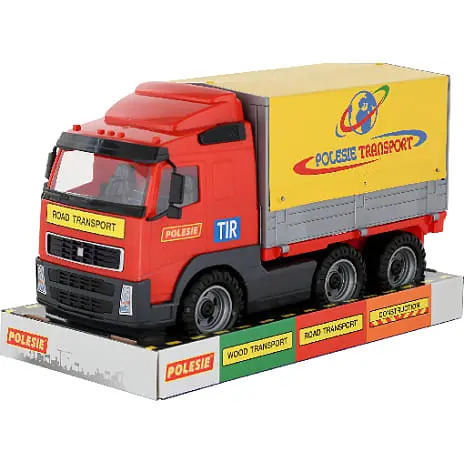 Polesie Lastbil Med Forvogn 450x190x250mm 6 Polesie Lastbil Med Forvogn 450x190x250mm - Billede 4