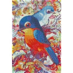 1CONZEPT Diamond Art Foam Board 20x30 Cm - Fugle