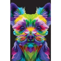 Andre Mærker Diamond Art Hund Lærred - 20x30 Cm -Konstruktionslegetøj butik f214127cb3921b7e1077859e392b0f60
