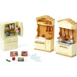 Sylvanian Families Landhus Køkken Med Køleskab -Konstruktionslegetøj butik f43f7a22 e892 4f8a 842f cb30ab5ab931