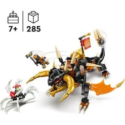 LEGO NINJAGO 71782 Coles Jorddrage EVO -Konstruktionslegetøj butik f448e8380304f6b2aae97c024a3735be