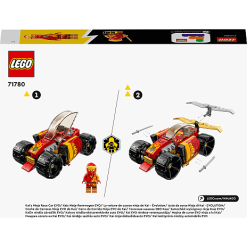 LEGO NINJAGO 71780 Kais Ninja-racerbil EVO -Konstruktionslegetøj butik f50d876678d915faa807e705394012a7