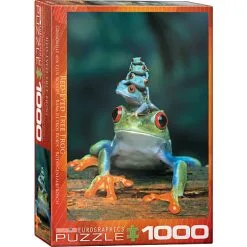 Eurographics Puslespil Red-Eyed Tree Frog - 1000 Brikker