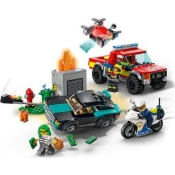LEGO® City Brandslukning Og Politijagt 60319 -Konstruktionslegetøj butik f5fc3dcc 3ac8 4e64 91bc ac39af894400