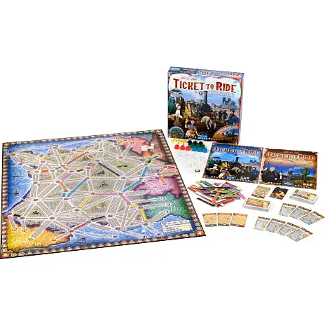 Ticket To Ride France - Old West 6 4 Ticket To Ride France - Old West 6 - Billede 2