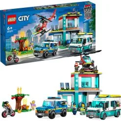 LEGO City 60371 Udrykningsfartøjernes Hovedkvarter
