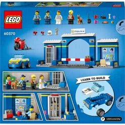 LEGO City 60370 Skurkejagt Ved Politistationen -Konstruktionslegetøj butik f93b4ce06f6195dc0525dba15f885696