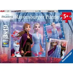 Ravensburger, Frost 2 Puslespil Med 3x49 Brikker