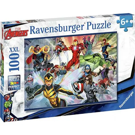 Ravensburger, Avengers Puslespil - 100 Brikker 3 Ravensburger, Avengers Puslespil - 100 Brikker