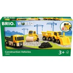 BRIO 33658 Byggekøretøjer