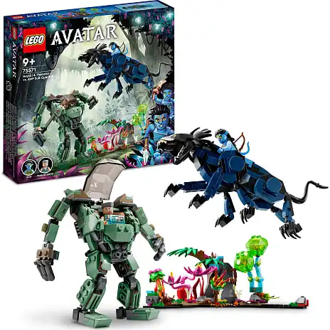 LEGO® Avatar Neytiri Og Thanator Mod Quaritch I AMP-dragt 75571 3 LEGO® Avatar Neytiri Og Thanator Mod Quaritch I AMP-dragt 75571