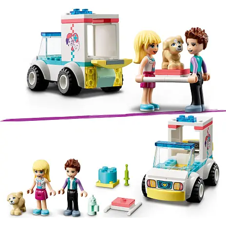 LEGO® Friends Dyreklinikkens Ambulance 41694 6 LEGO® Friends Dyreklinikkens Ambulance 41694 - Billede 4