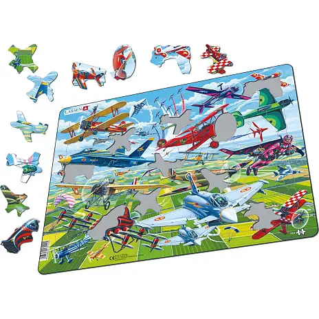 Larsen Puslespil Aerobatik - 64 Brikker 3 Larsen Puslespil Aerobatik - 64 Brikker